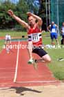 Mens long jump, 2024 NE Masters Track and Field Champs., Monkton Stadium, Jarrow.  Photo: David T. Hewitson/Sports for All Pics